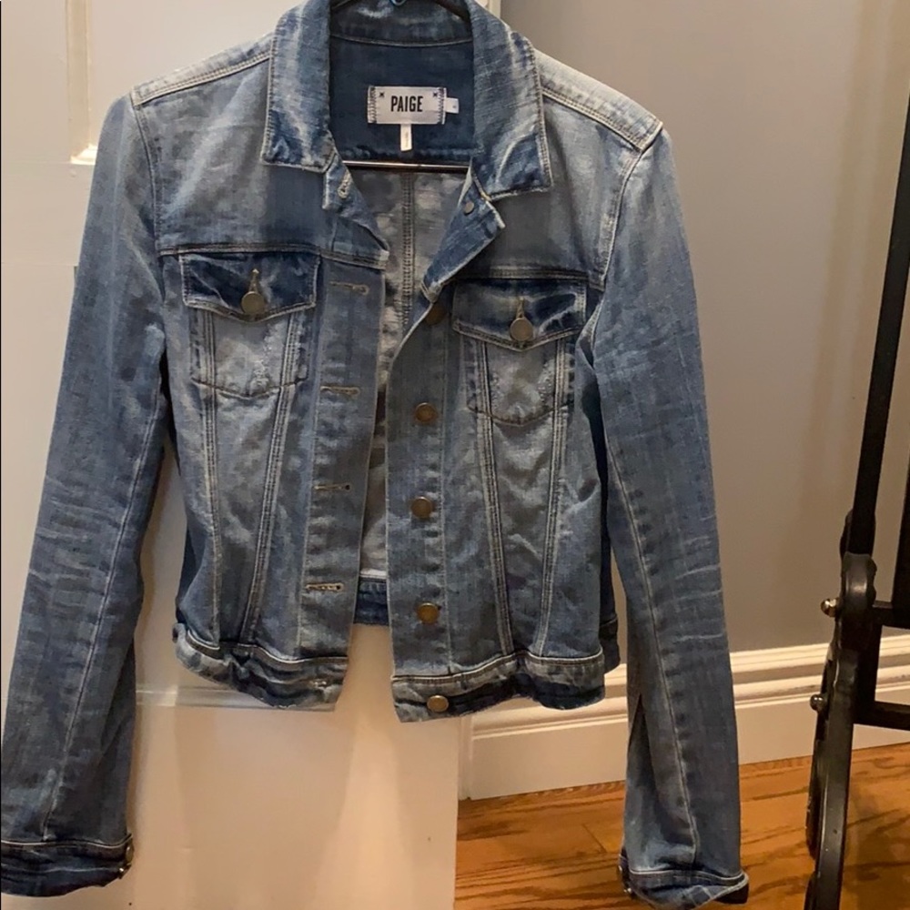 Paige Vermont denim jacket in westward size small